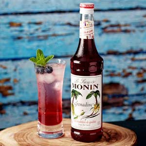 (KoffeeHouse) น้ำเชื่อม MONIN กลิ่น “Grenadine” ไซรัปโมนิน ไซรัปเกรนาดีน MONIN Grenadine Syrup บรรจุขวด 700 ml.