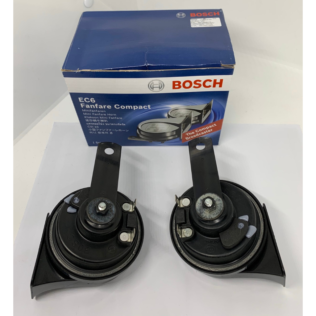 แตรรถยนต์-bosch-ec6-fanfare-compact-แตรหอยโข่ง-สีดำ-ของแท้