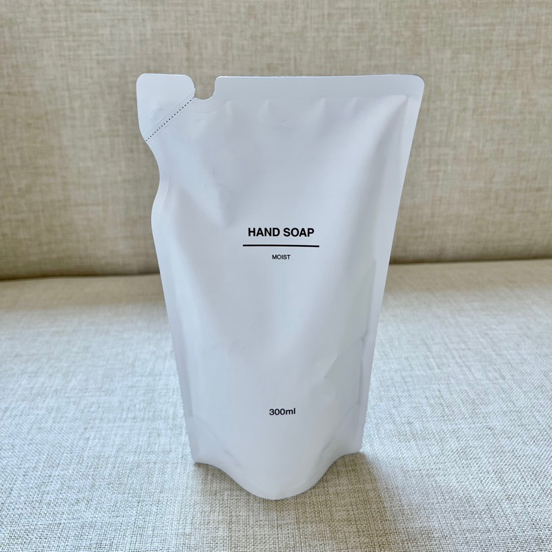 มูจิ สบู่ล้างมือ MUJI Hand Soap Moist (300ml) สามารถใส่ขวดปั้มโฟมได้