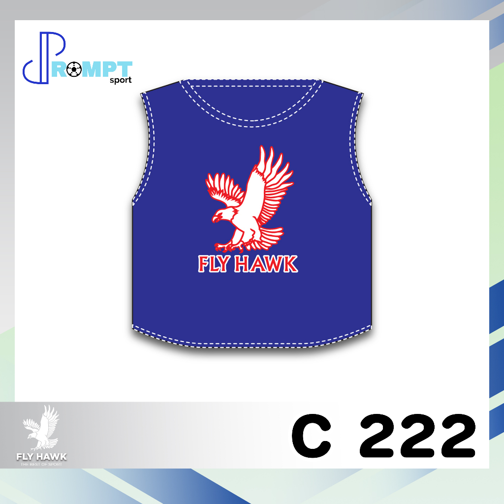 เสื้อฝึกซ้อมฟุตบอลเด็ก-fly-hawk-เด็ก-c222-ของแท้-100