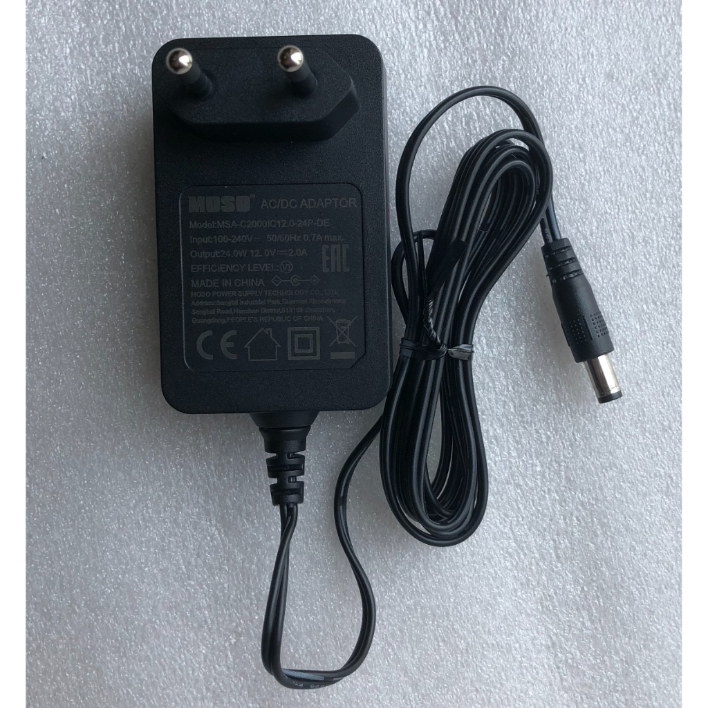 MOSO AC/DC ADAPTOR อแดปเตอร์กล้องวงจรปิด 12V | Shopee Thailand