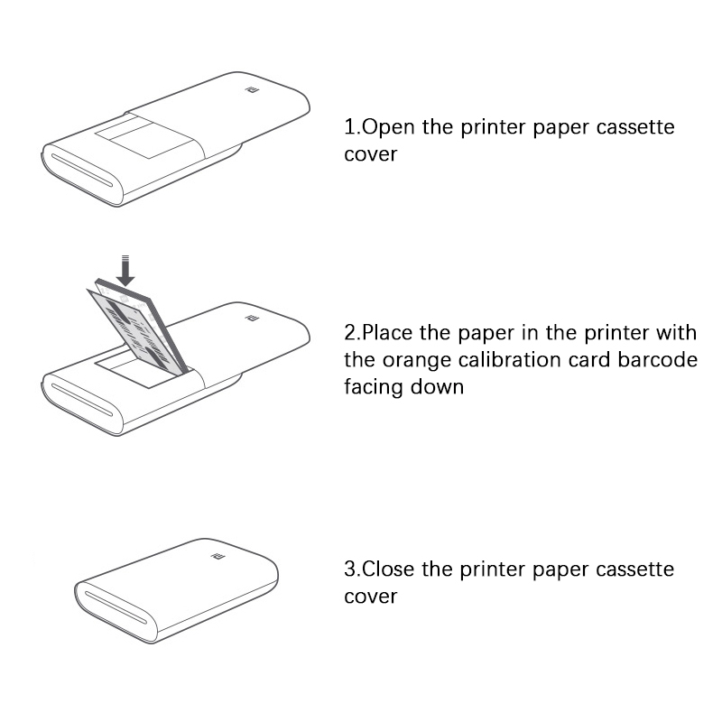 ภาพสินค้าXiaomi Mi portable pocket photo printer paper พิมพ์กระดาษภาพถ่ายของเครื่องพิมพ์ภาพ ภาพถ่าย AR พกพาสะดวก จากร้าน mordern_homer บน Shopee ภาพที่ 8