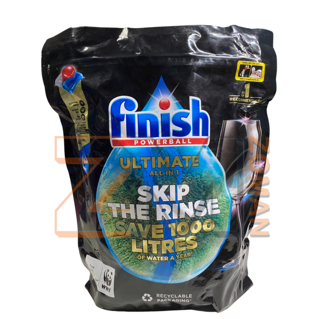 Finish All In1 44Tabs ผลิตภัณฑ์ล้างจานชนิดก้อน ก้อนล้างจาน Dishwasher