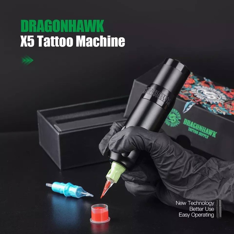 เครื่องสัก-dragonhawk-x5