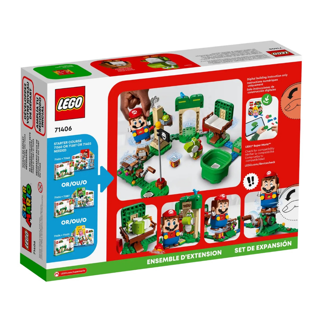 lego-super-mario-71406-yoshi-s-gift-house-expansion-set-เลโก้ใหม่-ของแท้-กล่องสวย-พร้อมส่ง