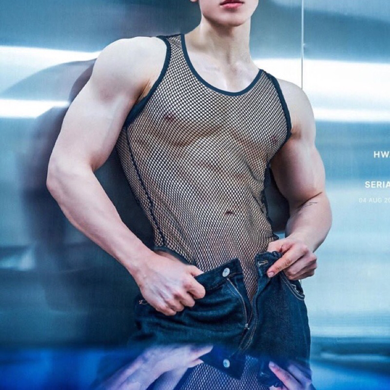 men-sexy-bodysuit-บอดี้สูทตาข่ายผู้ชาย-เสื้อผ้าเซ็กซี่ผู้ชาย-เสื้อผ้านำเข้า