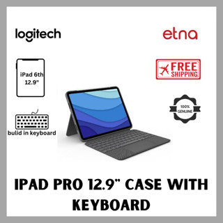 Logitech iPad Pro 12.9 Case with Keyboard,Keyboard Case for iPad Pro 12.9