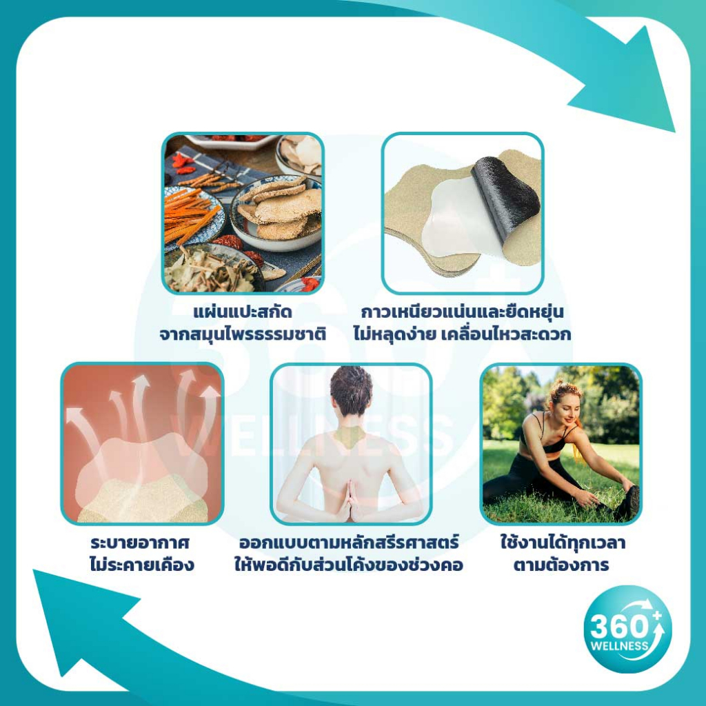 360wellness-รวมอุปกรณ์เพื่อสุขภาพ-แผ่นแปะแก้ปวด-แผ่นแปะร้อน-กอเอี๊ยะแก้ปวด-กอเอี๊ยะ-แผ่นแปะคอ-แผ่นแปะ-ออฟฟิศซินโดรม