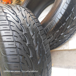 (ราคาต่อเส้น ) ยาง%  Toyo 255/55/18 ปี 19 (0419) #MadeInJapan #ปะสตีมร้อน 2จุด #ไม่มีผลต่อการใช้งาน