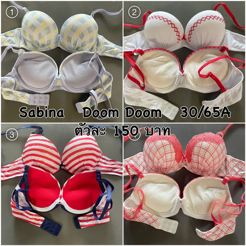 sabina-doomdoom-ราคาถูก-ไซด์30-65a-ของใหม่-สินค้าตัดป้ายเซลคะ