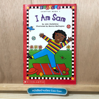 หนังสือภาษาอังกฤษ ปกอ่อน Scholastic Phonics Chapter Book 1 - I Am Sam