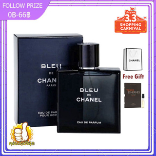 ภาพหน้าปกสินค้าแท้💯% Chanel Bleu de Chanel Eau de Parfum EDP/EDT 100ML ซึ่งคุณอาจชอบสินค้านี้