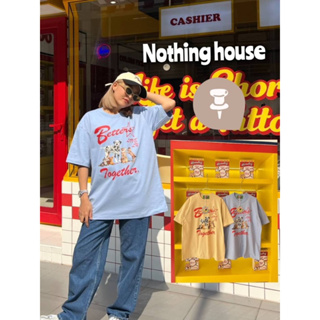 Nothing house 🏡เสื้อยืดลายหมาจุด Better together