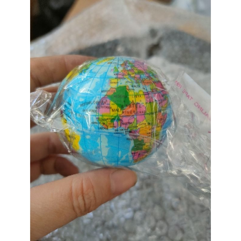 ลูกโลก-ลูกบอลยาง-ขนาดเล็ก-พร้อมส่ง