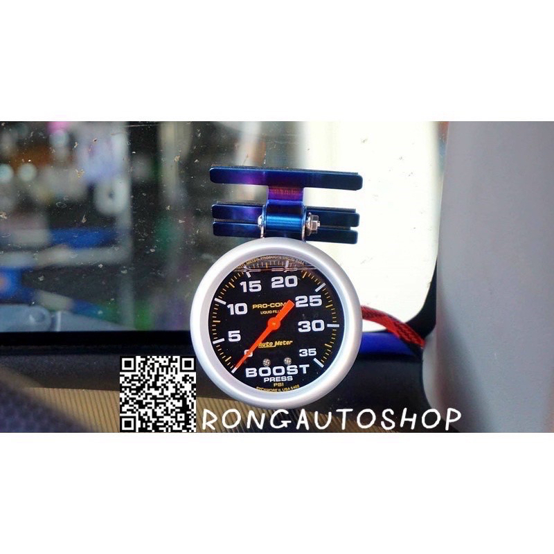 ขาวัดบูสautometer-มีสีดำ-กับ-ไทเท-ขาวัดบูส-ขาตั้งวัดบูสเทอร์โบ-ขายึดวัดบูส-ขาจับวัดบูส-ขาตั้งเกจวัดบูสต์เทอร์โบ
