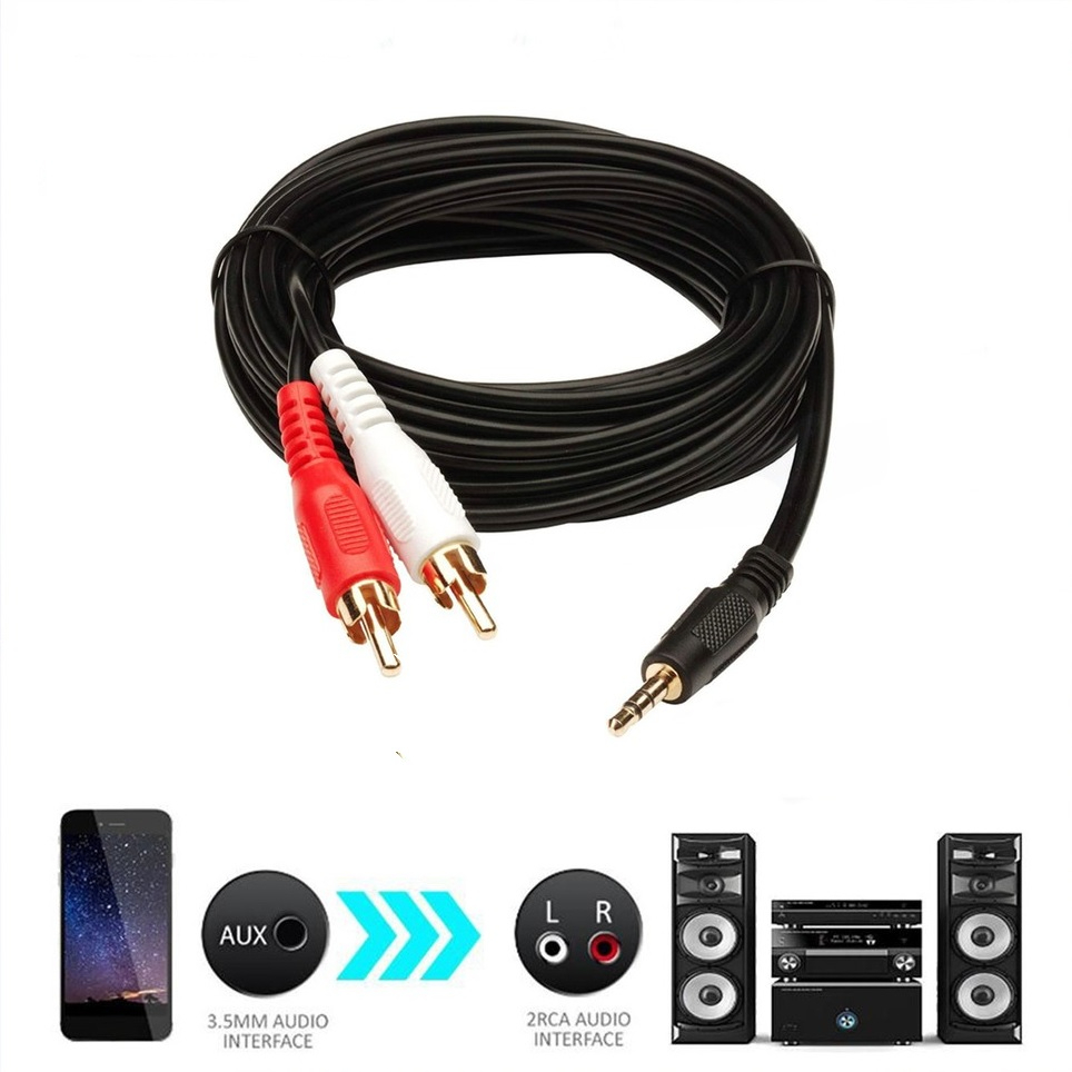 สายลำโพง-3-5mm-to-2rca-cable-connector-av-for-phone-tv-aux-sound-computer-pc-speakers-music-audio-cords