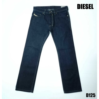 ยีนส์ Diesel เอว 32 ผ้าด้าน สีเข้ม ขากระบอกเล็ก