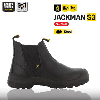 สินค้า [พร้อมส่ง] Safety Jogger รุ่น JACKMAN รองเท้าเซฟตี้หุ้มข้อ หัวเหล็ก มีแผ่นกันทะลุ ไม่มีเชือก สวมได้ทันที