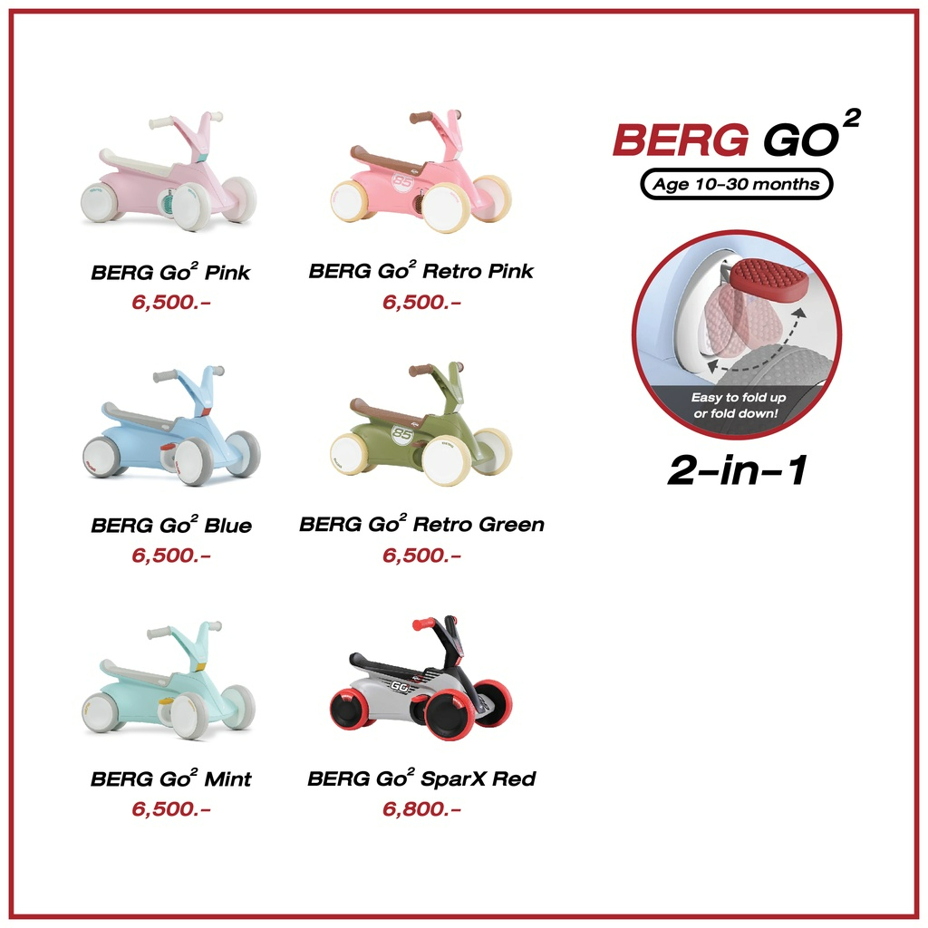 รถโกคาร์ทรถขาถีบ-berg-go2