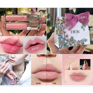 แท้ 💯% Dior Lip Maximizer 6ml สี 001 sาคาเต็ม  1,600  Nobox