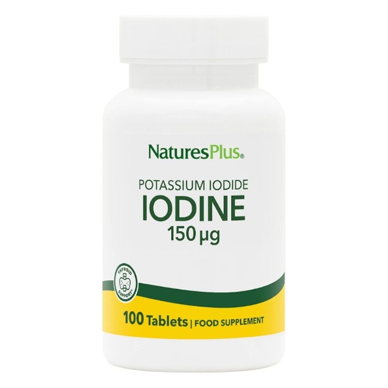 NaturesPlus Iodine Potassium Iodide 150 mcg 100 Tablets Shopee Thailand