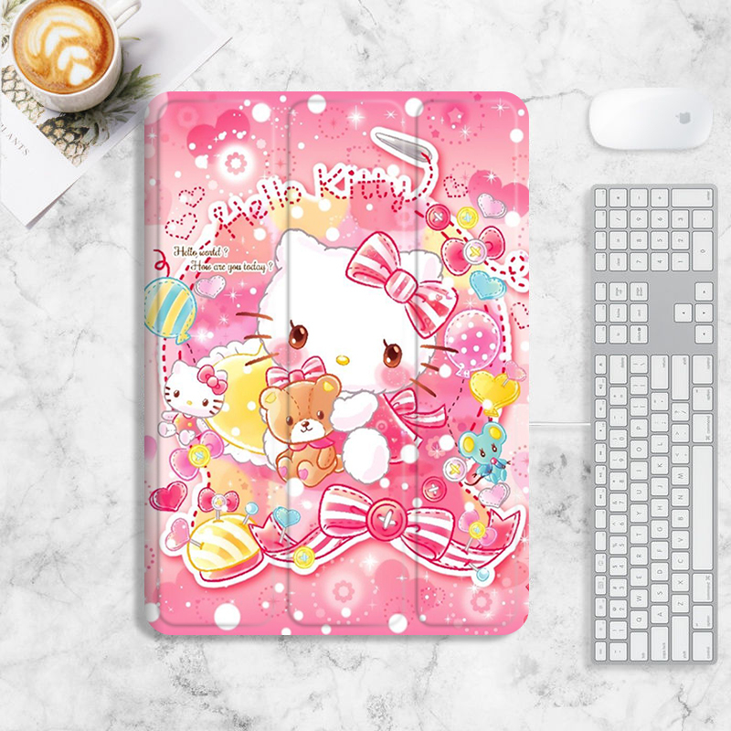 hello-kitty-เคส-ipad-air4-5-mini1-2-3-4-5-6-เคสไอแพด-10-2-gen7-8-9-gen10-case-ipad-pro11-2022-เคสซิลิโคน-มีที่ใส่ปากกา