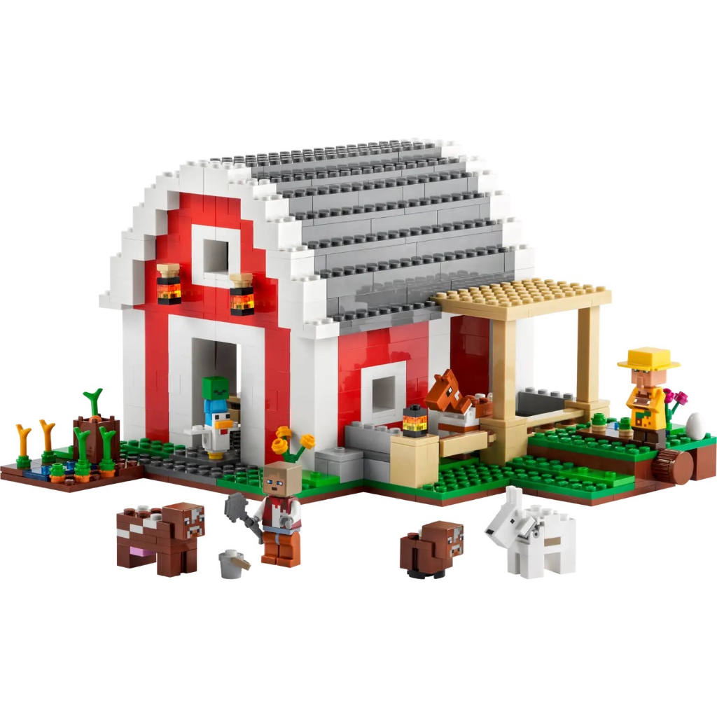 lego-minecraft-21187-the-red-barn-เลโก้ใหม่-ของแท้-กล่องสวย-พร้อมส่ง