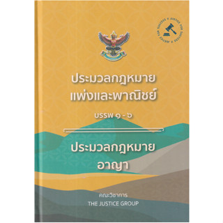 c111 9786162605215 ประมวลกฎหมายแพ่งและพาณิชย์ บรรพ 1-6 ประมวลกฎหมายอาญา 2566 (ปกแข็ง)