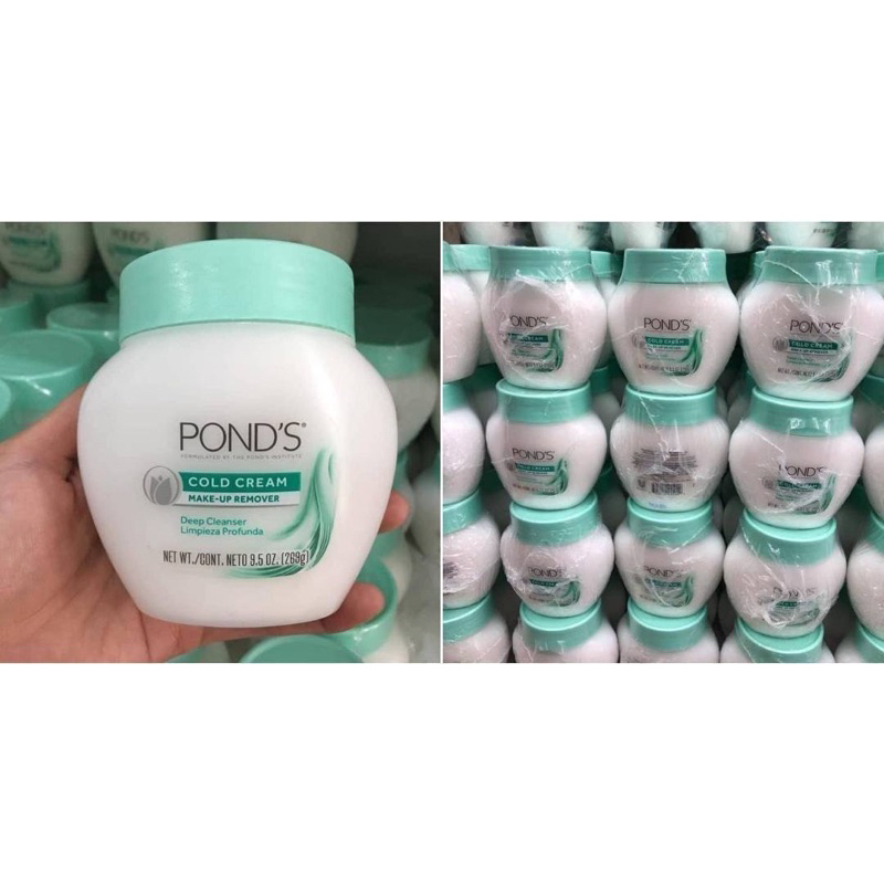 ponds-cold-cream-269-g-พอนด์-ครีมล้างเครื่องสำอาง-แบบกระปุก-ของแท้จาก-อเมริกา