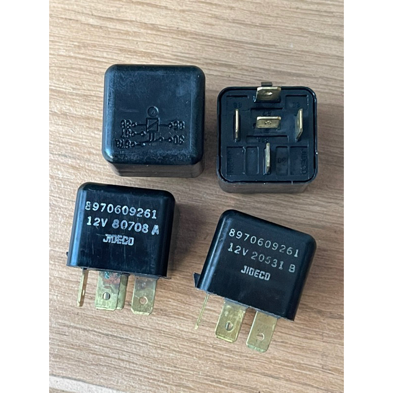 รีเลย์-isuzu-ดาก้อนอาย-5ขา-2หน้ามือ2ญี่ปุ่น-ราคาต่อ1ชิ้น