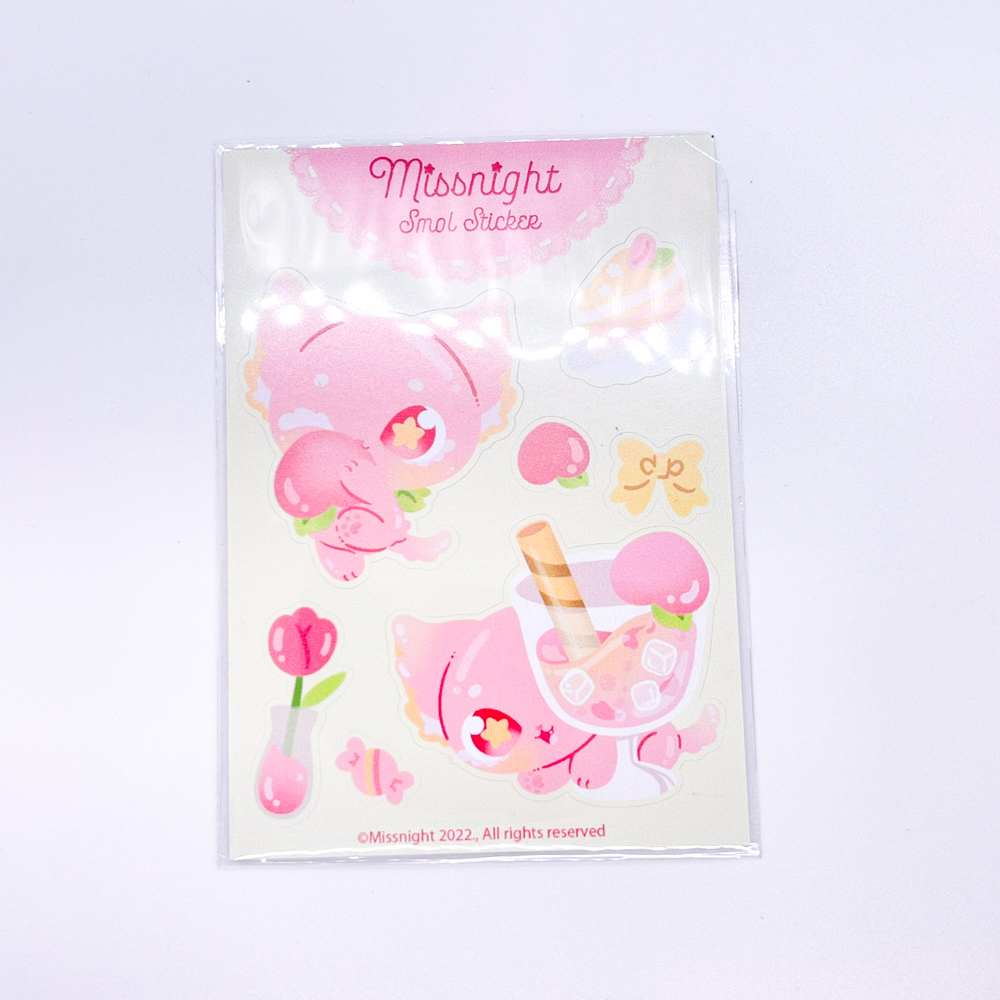 A7 Sticker สติกเกอร์ A7 มิสไนท์แมวเหมียวตัวน้อยแสนน่ารัก[Missnight ...
