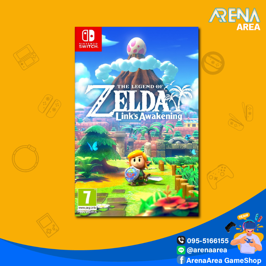 [Nintendo Switch] The Legend of Zelda Link's Awakening Shopee Thailand