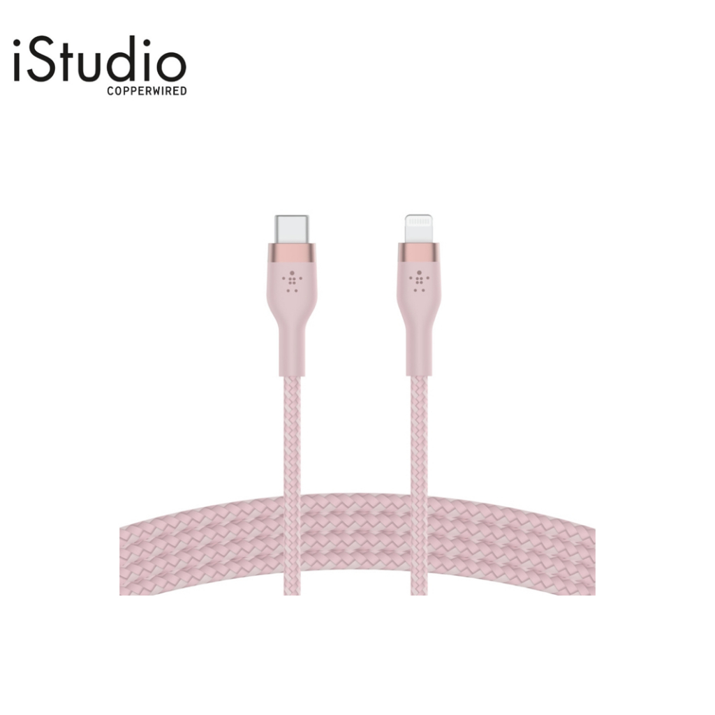 BELKIN BOOST CHARGE Pro Flex Double-Braided Silicone USB-C to
