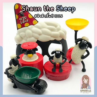 โมเดลแกะซ่าฮายกก๊วน ของเล่นแมค Shaun the sheep Toys ของเล่นมือสองญี่ปุ่น ลิขสิทธิ์แท้