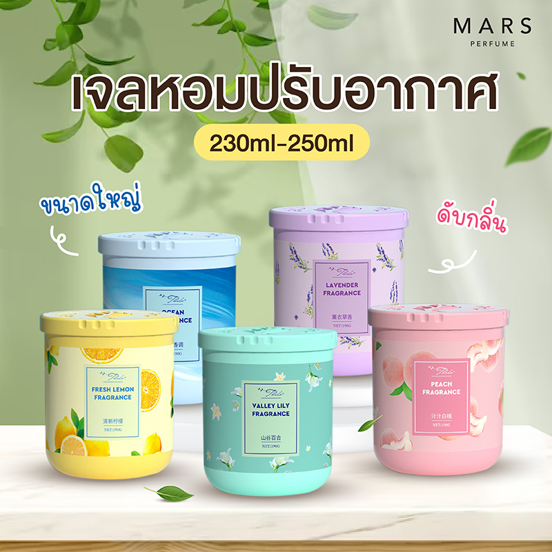 เจลหอมปรับอากาศ-เจลดับกลิ่น-น้ำหอมในบ้าน-น้ำหอมห้องน้ำ