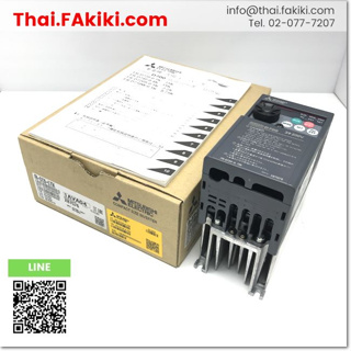 พร้อมส่ง,(A)Unused, FR-D720-0.75K inverter ,อินเวอร์เตอร์ สเปค 3PH AC200V ,MITSUBISHI (66-006-625)