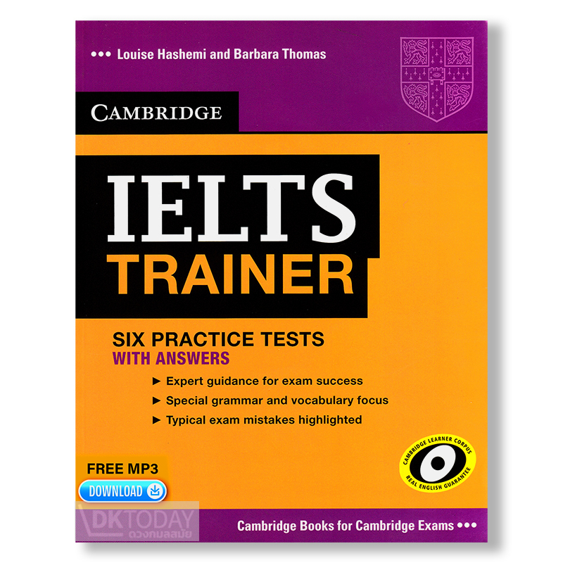 dktoday-หนังสือ-ielts-trainer-practice-tests-with-ans-amp-cd-3-ปกเก่า-ลดพิเศษ