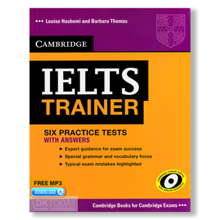 DKTODAY หนังสือ IELTS TRAINER PRACTICE TESTS WITH ANS.& CD (3) **ปกเก่า ลดพิเศษ**