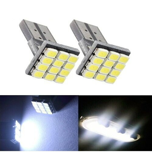 หลอดไฟ-led-ไฟหรี่-t10-12smd-2หลอด-ไฟแผนที่-ไฟส่องป้ายสว่างมาก-12v-มี-7สีให้เลือก