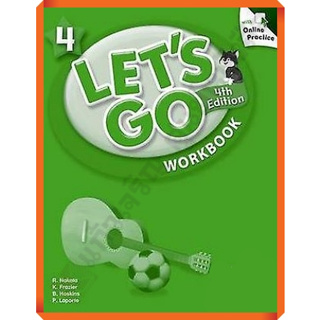 💥💥หนังสือใหม่ลดราคา15%💥💥Lets Go: 4: Workbook with Online Practice Pack /9780194640985 #oxford