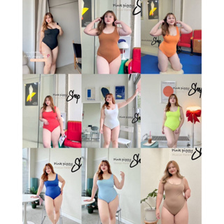 🎈Plussize เสื้อคนอ้วน🎈 Size บอดี้สูท อก 38-54+ วงแขน 22-24+ ความยาว 30+