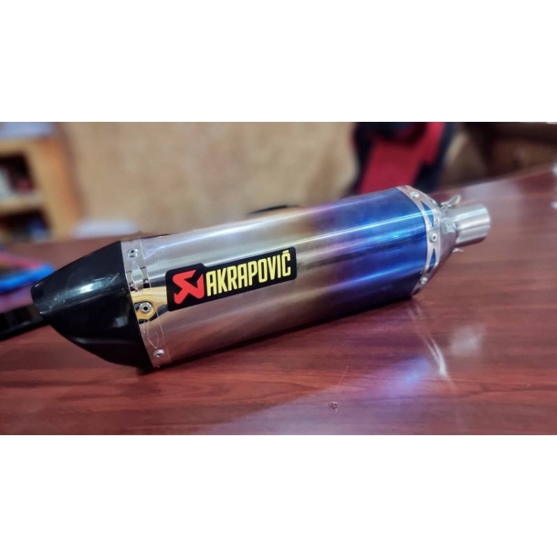 ท่อยาวใบใหญ่17นิ้ว งานดีนุ่นแน่น akrapovic | Shopee Thailand