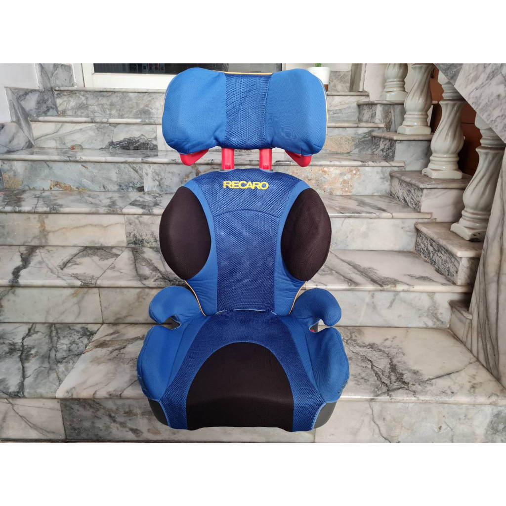 คาร์ซีทมือสอง RECARO Start - R1 สีน้ำเงิน คาร์ซีทสำหรับเด็กอายุ 3-12 ปี ...