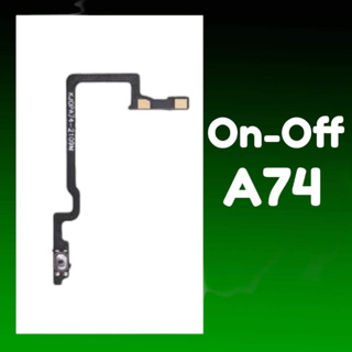 แพรเปิดปิด A74 5G สวิตซ์เปิดปิดA74 On-off Oppo A74 5G แพรปุ่มพาวเวอร์ A74 (5G)สินค้าพร้อมส่ง