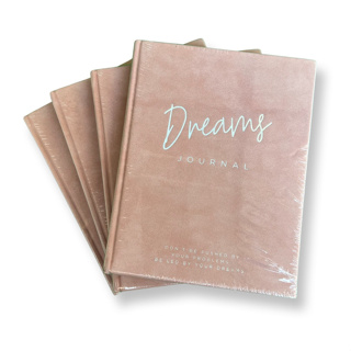 สมุดแพลนเนอร์ปกแข็ง Dreams Journal สมุดจดบันทึก Daily Planner สมุดเส้นตาราง ขนาด 16*19.7cm ไม่ระบุปี