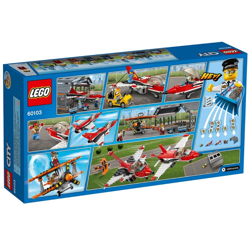 lego-city-60103-airport-air-show-เลโก้ใหม่-ของแท้-กล่องสวย-พร้อมส่ง