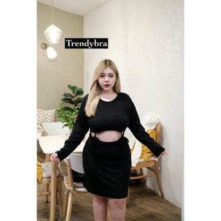 🎈Plussize เดรสคนอ้วน🎈 2 ไซส์ L40-46 XL46-50