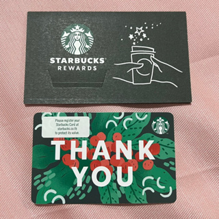 สินค้า บัตรสตาร์บัค มูลค่า 1,000 บาท Starbuck card (แบบรับบัตร)