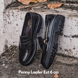 509 Penny Loafer Ext 6 Cm Piano Black