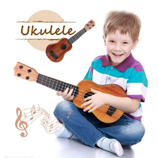 กีต้าร์อูคูเลเล่ กีต้าร์โปร่ง Guitar Ukulele  กีต้าร์เด็ก แข็งแรง เหมาะสำหรับมือใหม่ กีต้าร์จิ๋ว